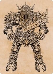 Iron Golem (Showcase) Art Card card image