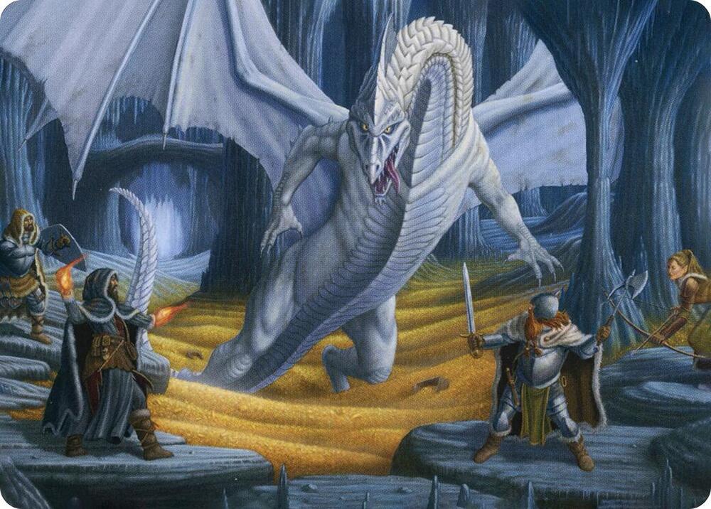 Cave of the Frost Dragon Art Card card image