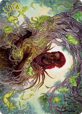 Circle of Dreams Druid Art Card (Gold-Stamped Signature) card image