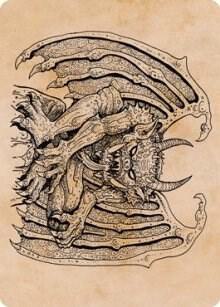 Cloister Gargoyle (Showcase) Art Card card image