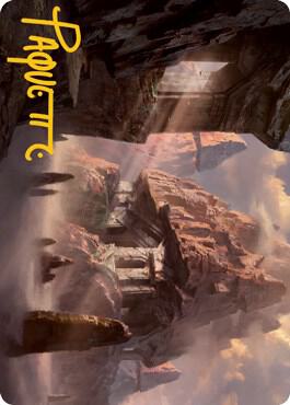 Mountain (62/81) Art Card (Gold-Stamped Signature) card image