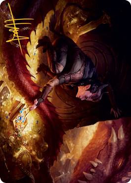 Hoard Robber Art Card (Gold-Stamped Signature) card image