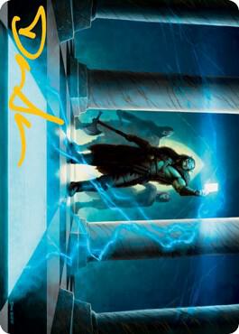 Sudden Insight Art Card (Gold-Stamped Signature) card image