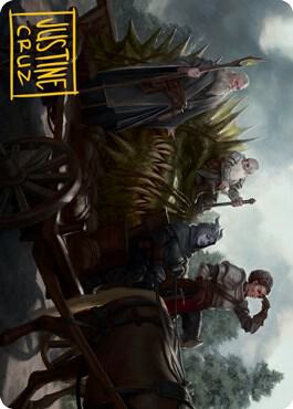Grim Bounty Art Card (Gold-Stamped Signature) card image