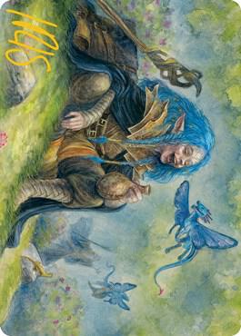 Feywild Trickster Art Card (Gold-Stamped Signature) card image