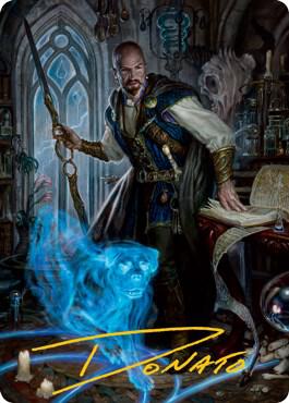 Mordenkainen Art Card (Gold-Stamped Signature) card image