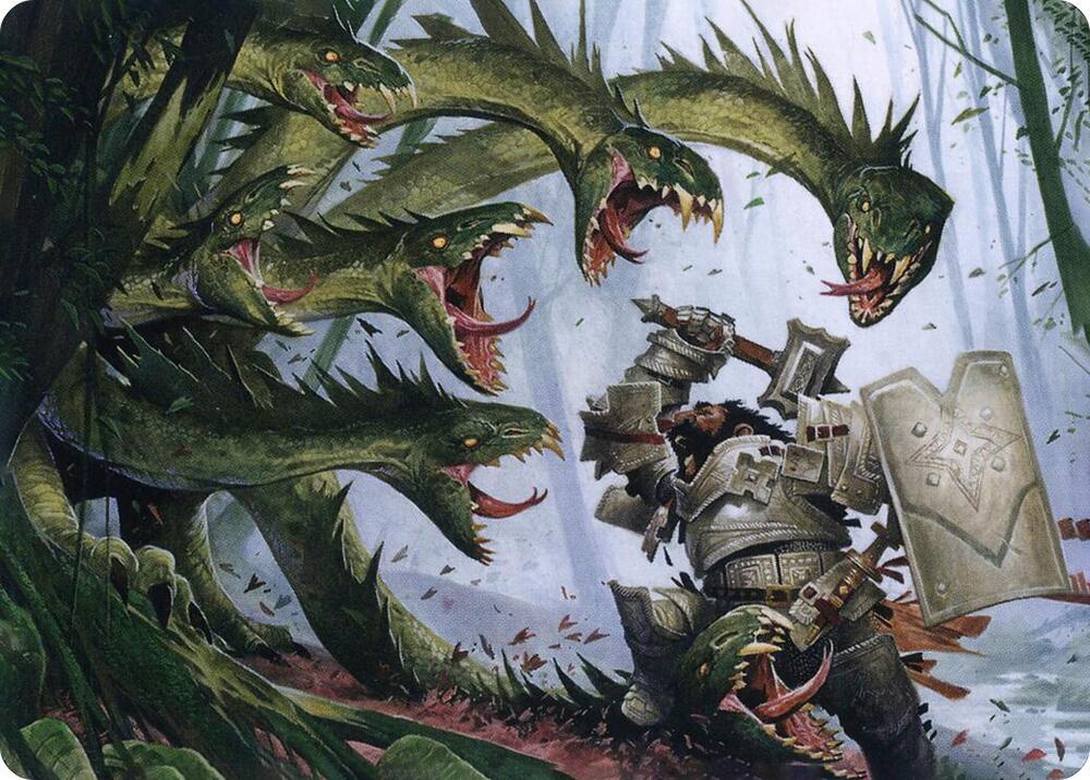 Lair of the Hydra Art Card card image