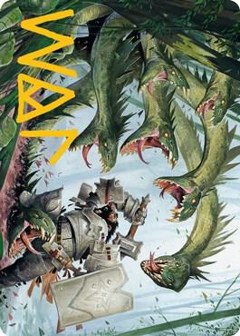 Lair of the Hydra Art Card (Gold-Stamped Signature) card image