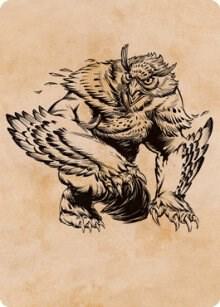 Owlbear (Showcase) Art Card card image