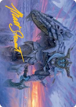 Frost Giant Art Card (Gold-Stamped Signature) card image