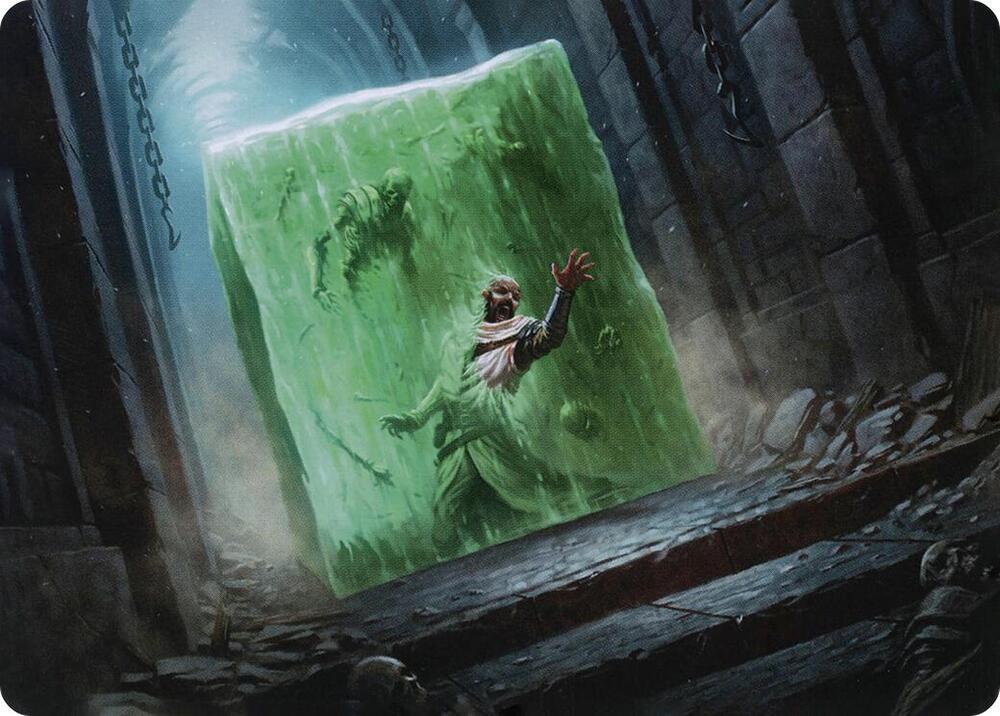 Gelatinous Cube Art Card card image