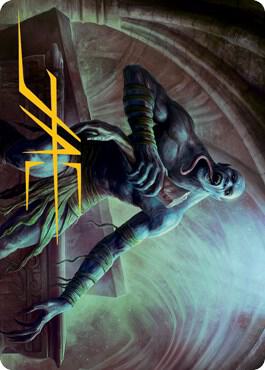 Ghoul Art Card (Gold-Stamped Signature) card image