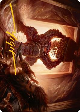 Xorn Art Card (Gold-Stamped Signature) card image