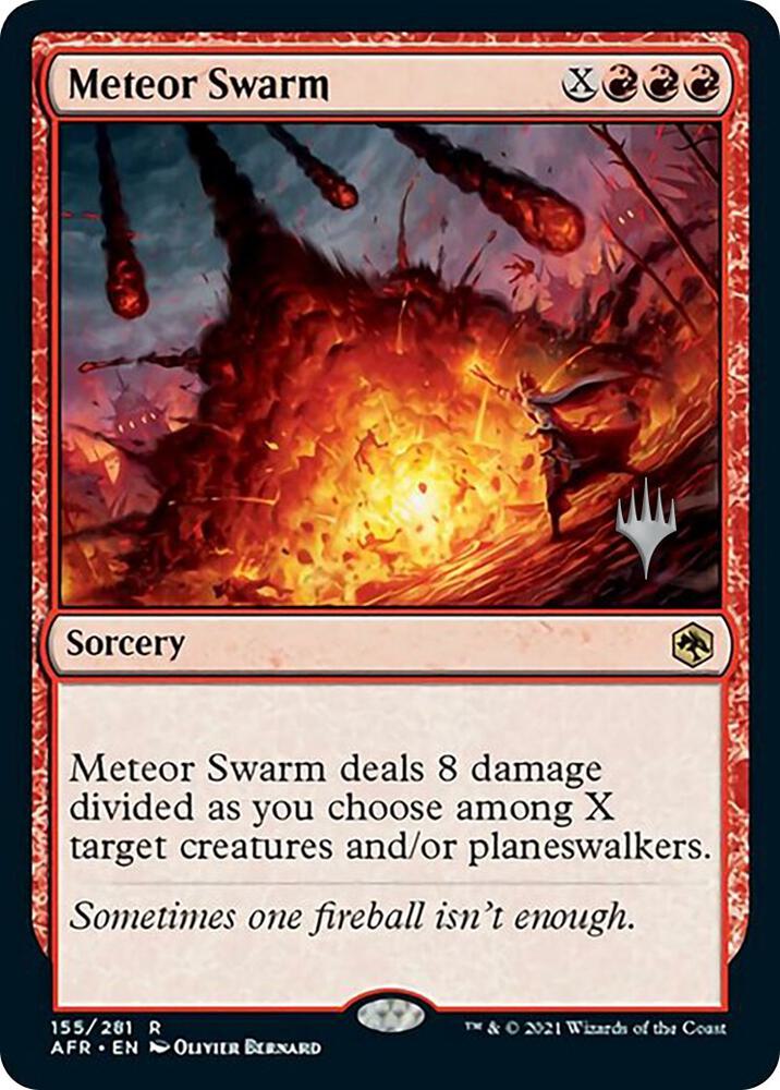Meteor Swarm card image
