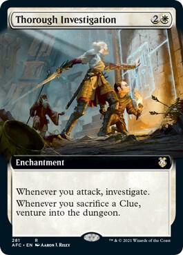 Thorough Investigation (Extended Art) card image
