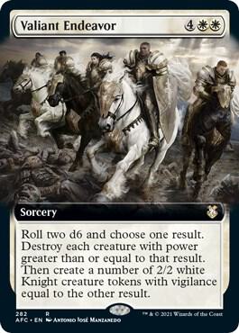 Valiant Endeavor (Extended Art) card image