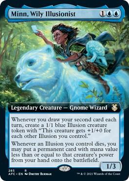 Minn, Wily Illusionist (Extended Art) card image