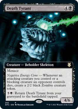 Death Tyrant (Extended Art) card image