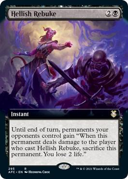 Hellish Rebuke (Extended Art) card image