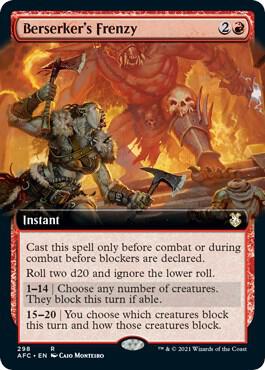 Berserker's Frenzy (Extended Art) card image