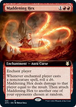 Maddening Hex (Extended Art) card image