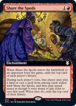 Share the Spoils (Extended Art) card image
