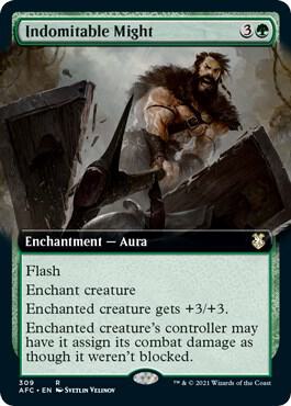 Indomitable Might (Extended Art) card image