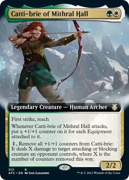 Catti-brie of Mithral Hall (Extended Art) card image