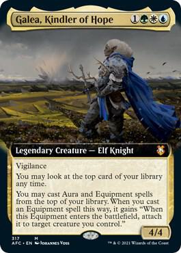 Galea, Kindler of Hope (Extended Art) card image