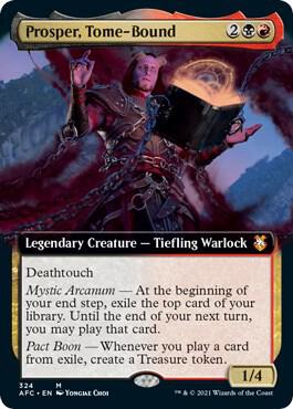 Prosper, Tome-Bound (Extended Art) card image