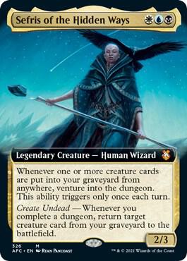 Sefris of the Hidden Ways (Extended Art) card image