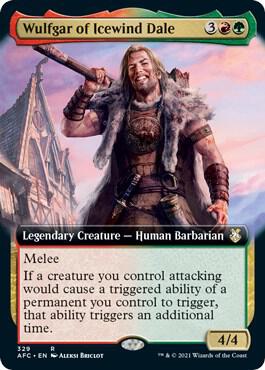 Wulfgar of Icewind Dale (Extended Art) card image
