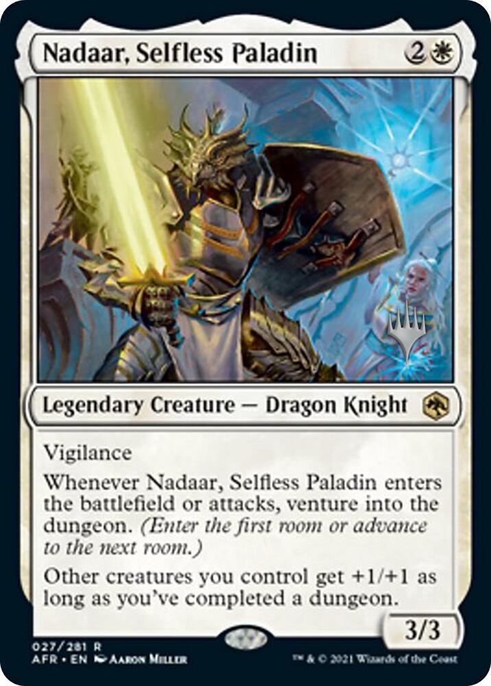 Nadaar, Selfless Paladin card image
