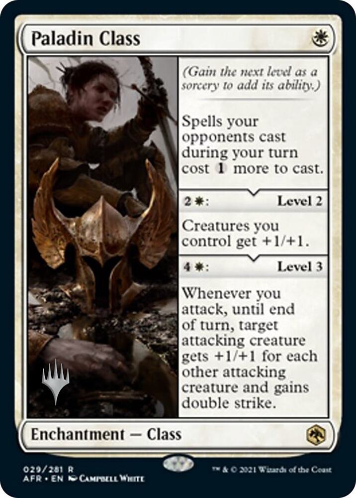 Paladin Class card image