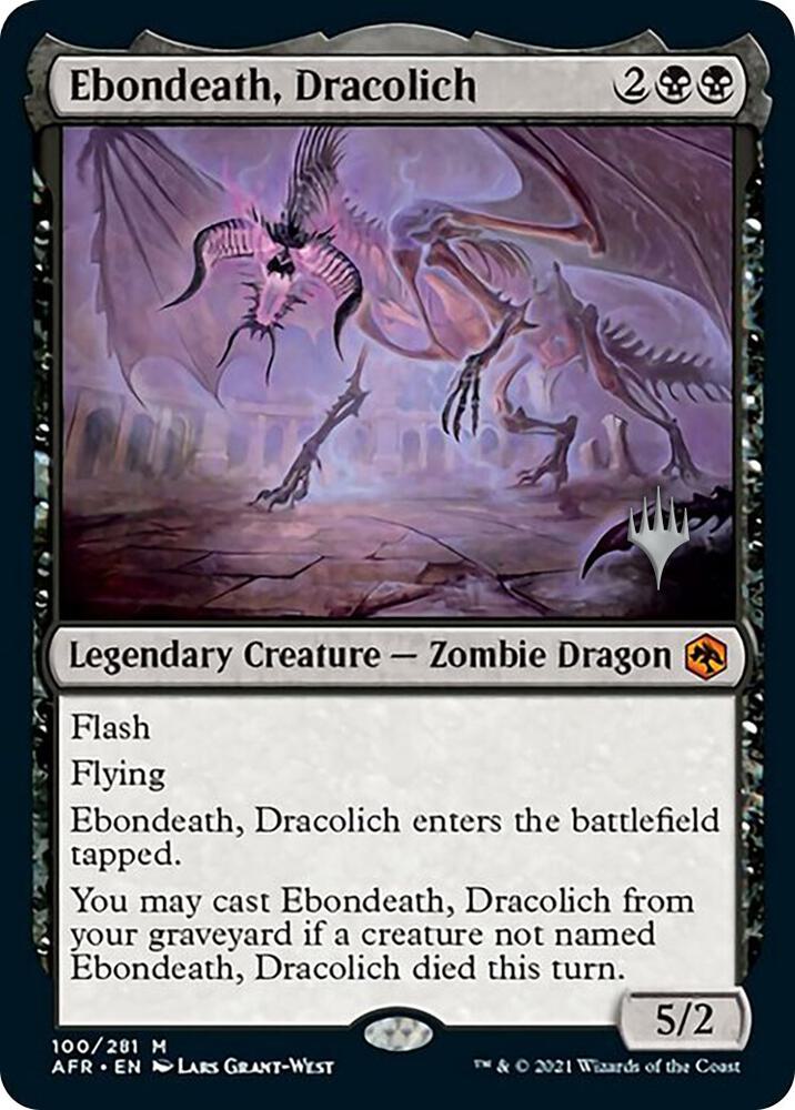 Ebondeath, Dracolich card image