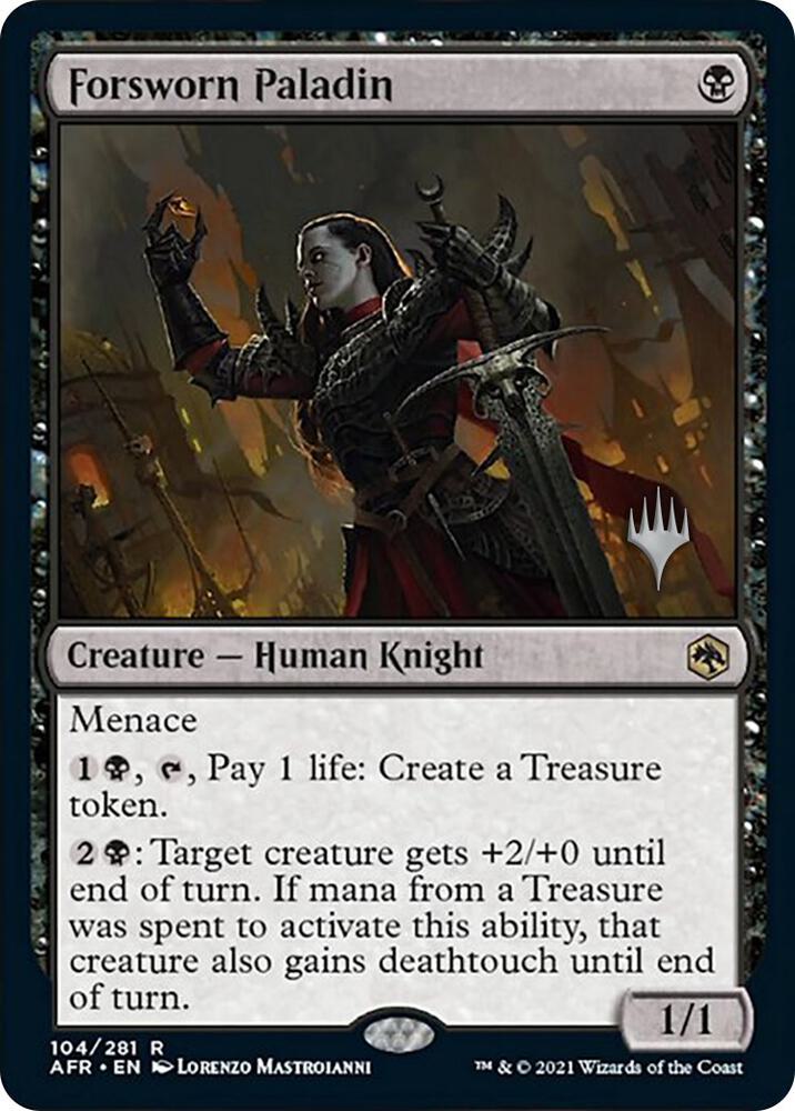 Forsworn Paladin card image