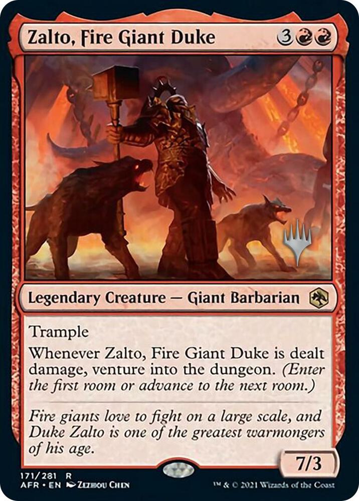 Zalto, Fire Giant Duke card image