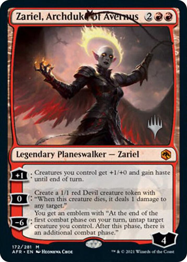 Zariel, Archduke of Avernus card image