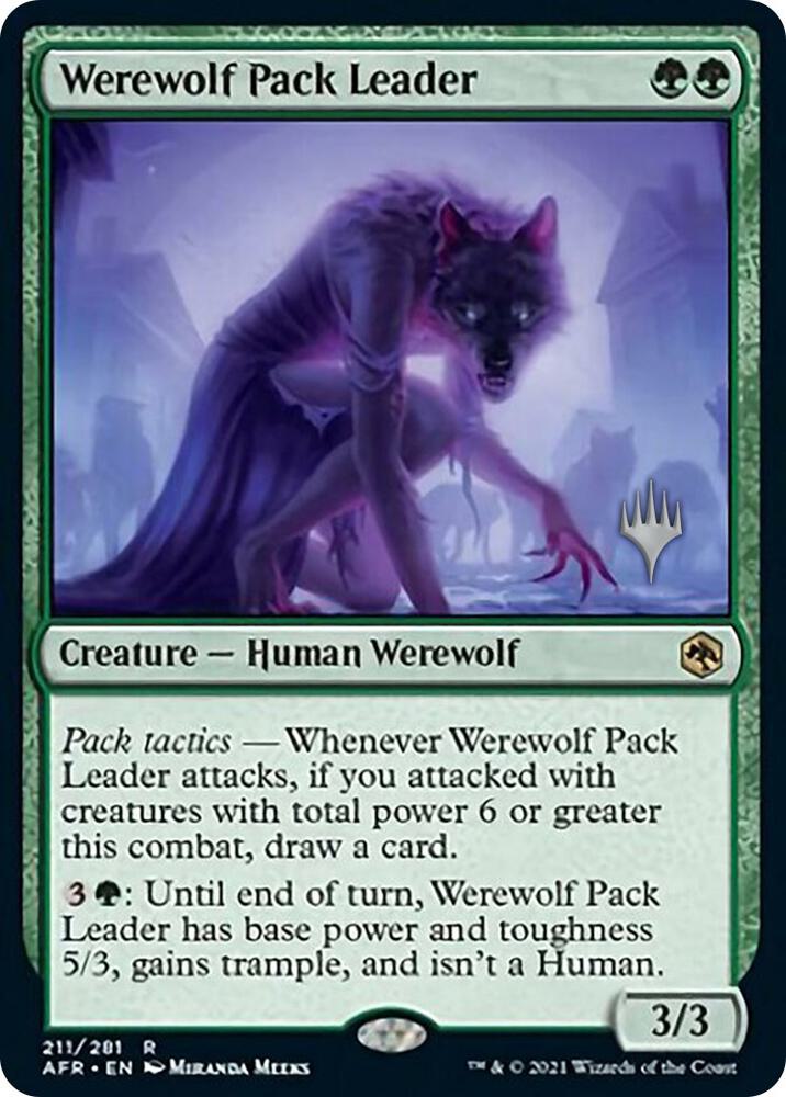 Werewolf Pack Leader card image