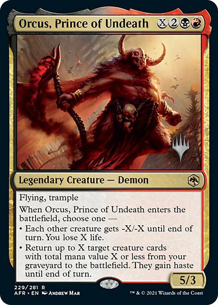 Orcus, Prince of Undeath card image
