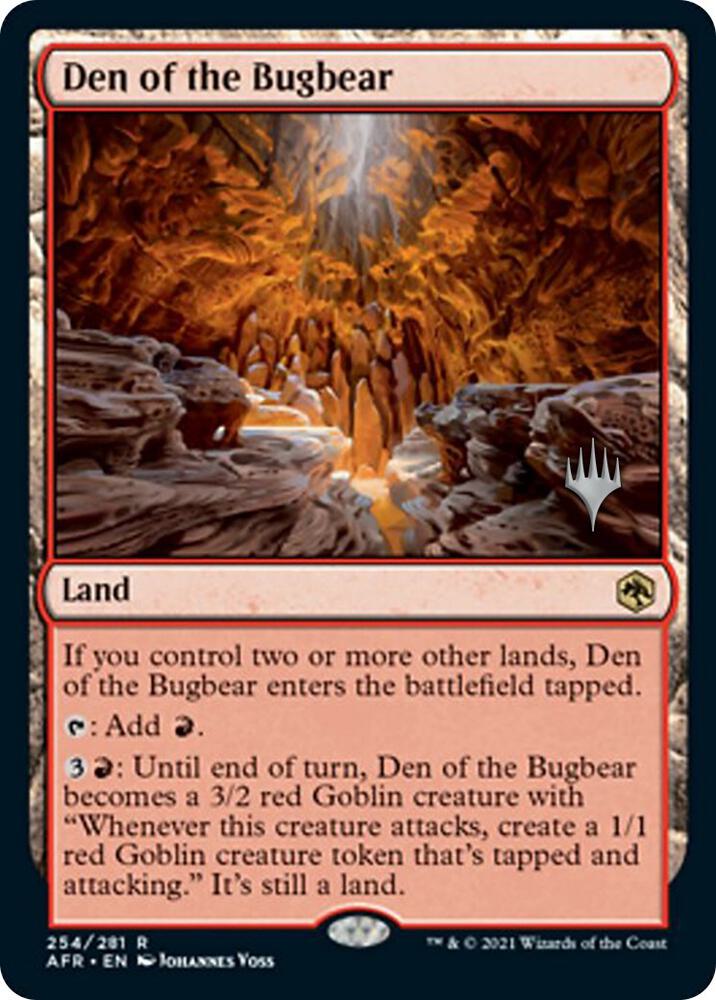 Den of the Bugbear card image