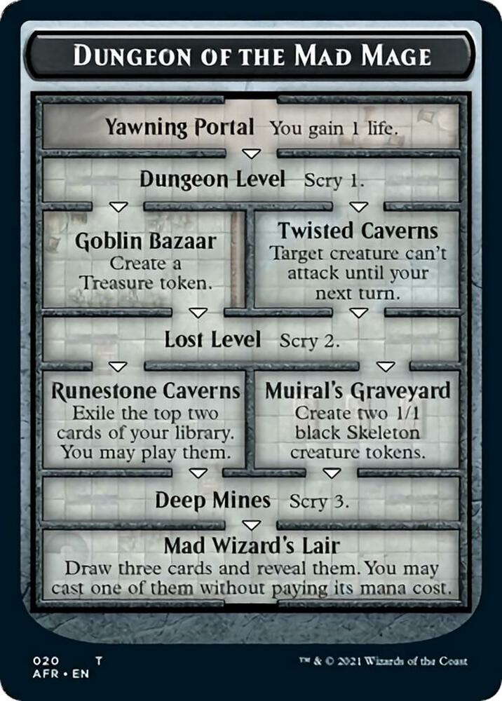 Dungeon of the Mad Mage Token (AFR) card image