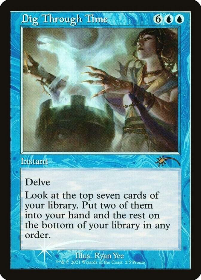 Dig Through Time (Retro Frame) card image