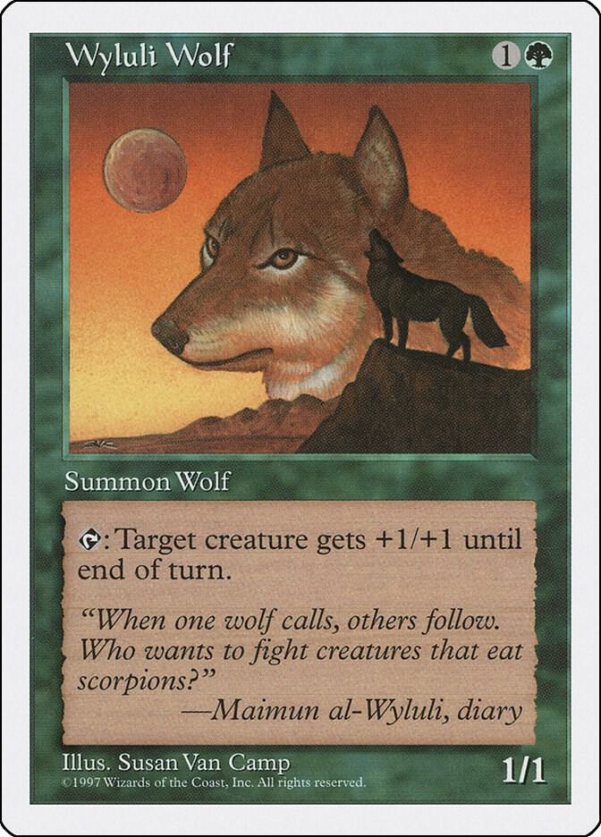 Wyluli Wolf card image