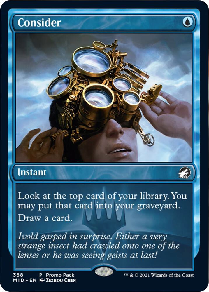 Consider card image