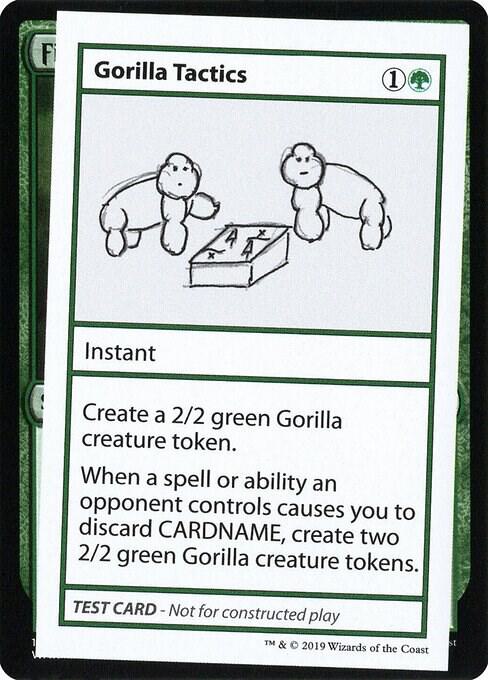 Gorilla Tactics (No PW Symbol) card image