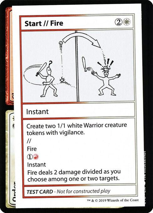 Start // Fire (No PW Symbol) card image