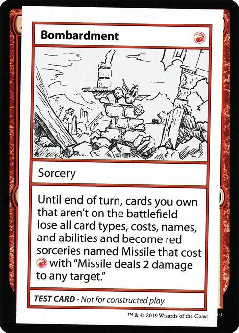 Bombardment (No PW Symbol) card image