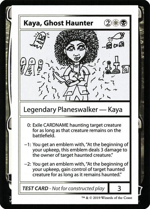 Kaya, Ghost Haunter (No PW Symbol) card image