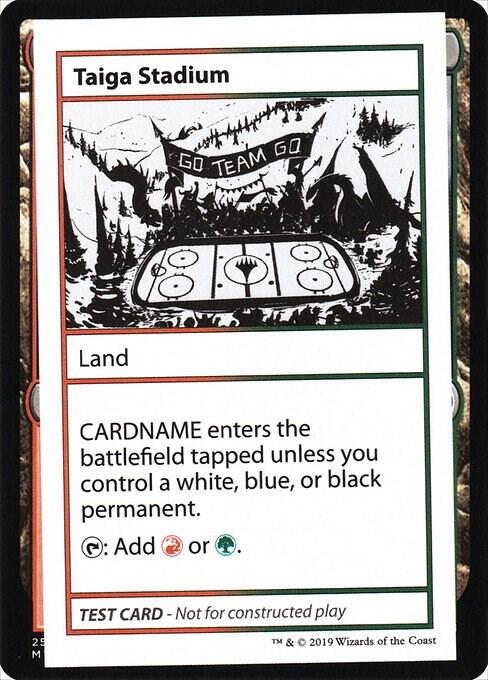 Taiga Stadium (No PW Symbol) card image